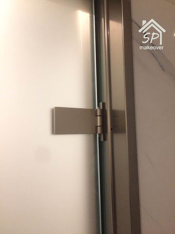 Πόρτες ντουζιέρας με κάσα αλουμινίου